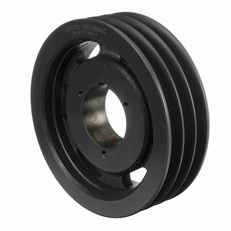 Browning 3 Groove Cast Iron Bushed Bore Multiple Sheave, 3B5V80 3B5V80